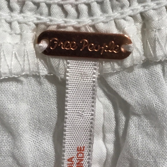 ✨SOLD✨Free People Ivory Sunbeams Mini Dress Size L - Picture 13 of 16